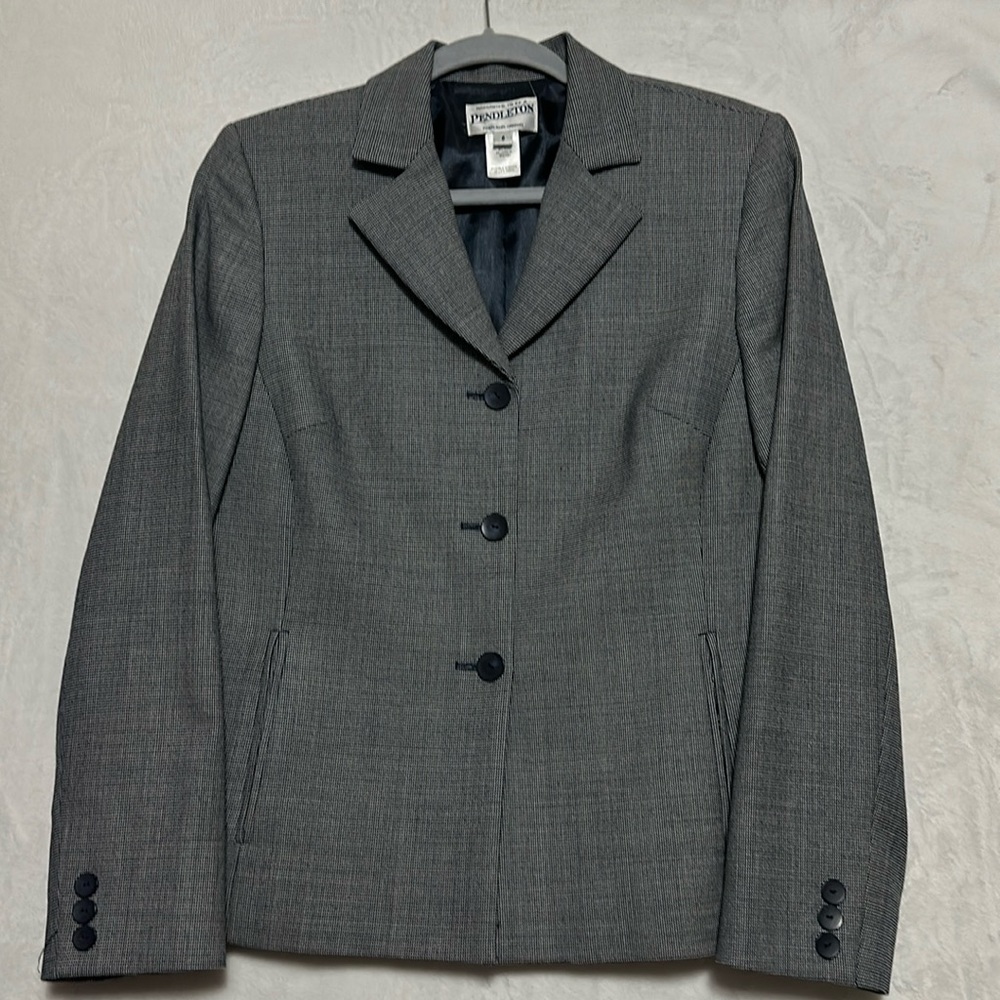 Vintage Pendleton Wool Classic Blazer Size 6